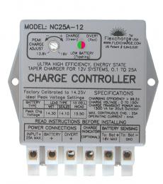 Flexcharge NC25A Ultra High Effeciency 25 Amp Solar & Wind System Controller